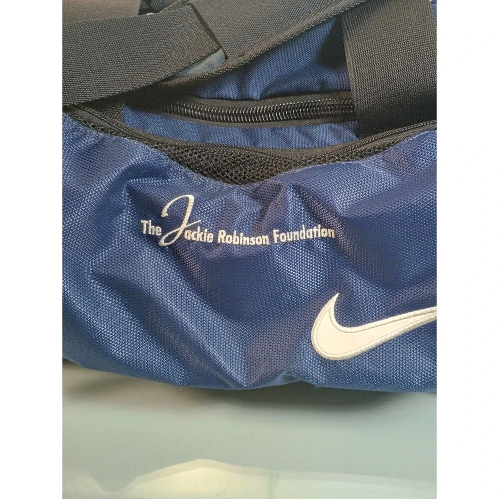 Nike gym duffle bag men,The Jackie Robinson Foundation Print, Never Used